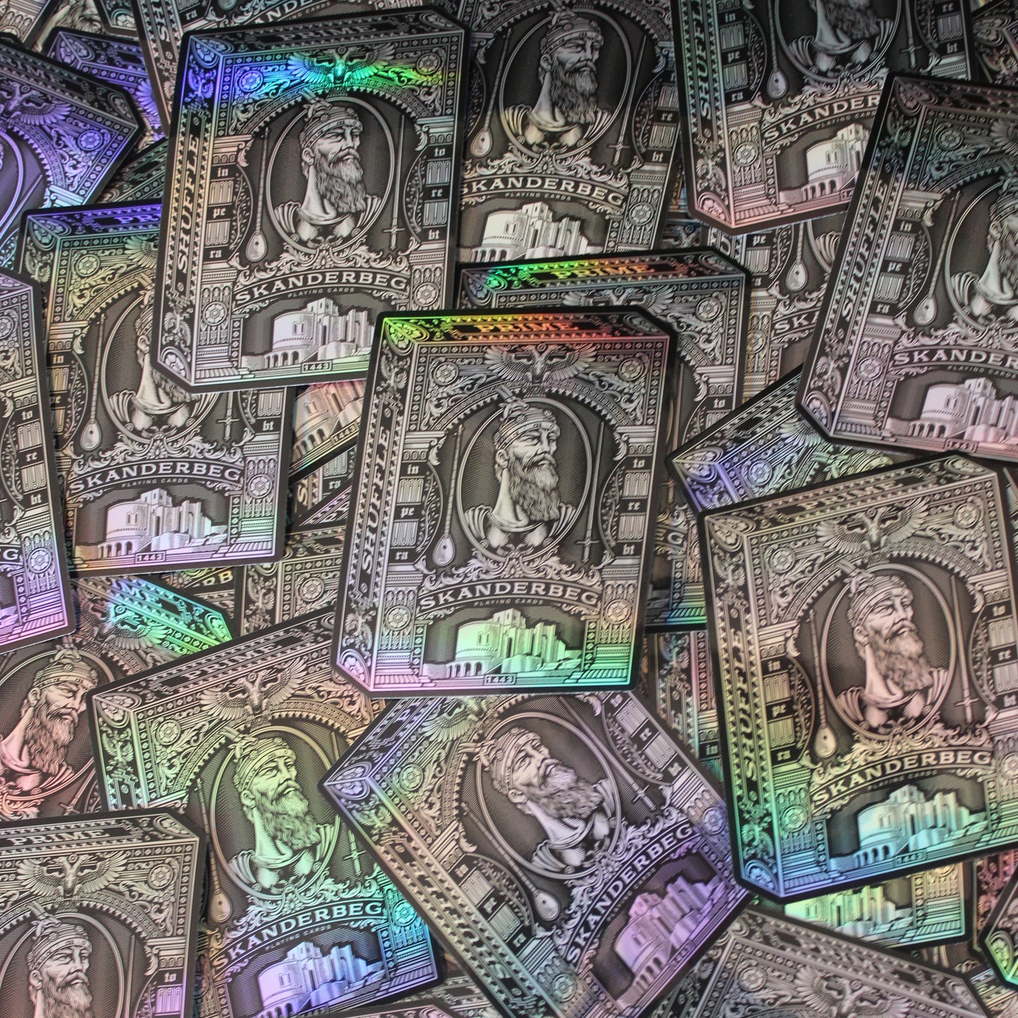 Skanderbeg, Sticker Holographic Deck