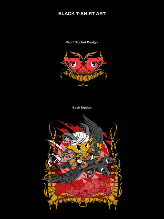 Skanderbeg KIDS T-shirt — The GOAT (NEW ART)