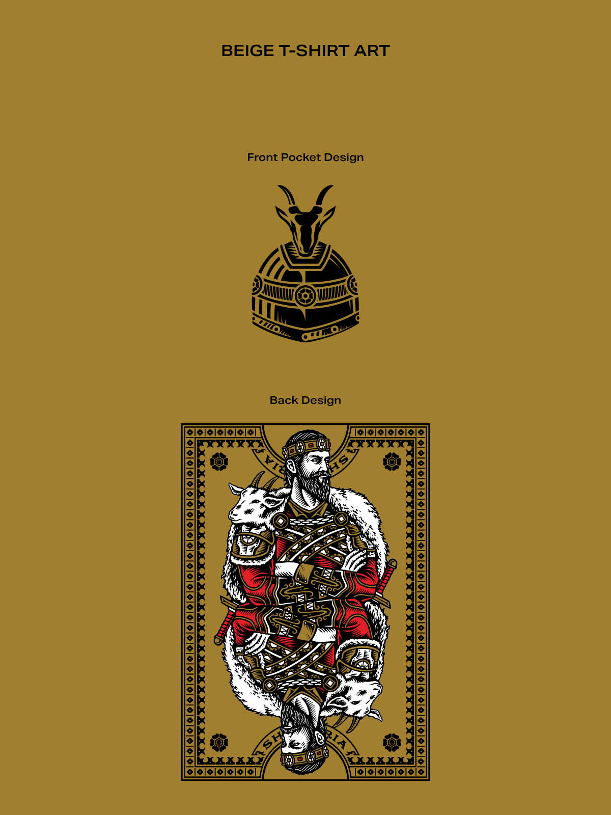 Skanderbeg T-shirt — The Goat